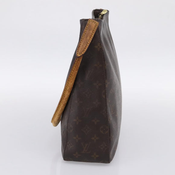 LOUIS VUITTON Monogram Looping GM Shoulder Bag M51145 LV Auth 198994