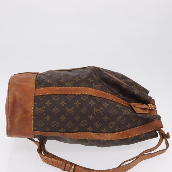 LOUIS VUITTON Monogram Randonnee GM Shoulder Bag M42244 LV Auth 198995