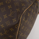 LOUIS VUITTON Monogram Keepall 55 Boston Bag M41424 LV Auth 198998V-14