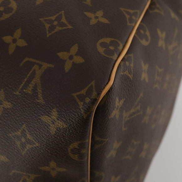LOUIS VUITTON Monogram Keepall 55 Boston Bag M41424 LV Auth 198998V