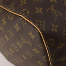 LOUIS VUITTON Monogram Keepall 55 Boston Bag M41424 LV Auth 198998V-17