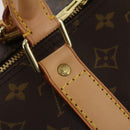 LOUIS VUITTON Monogram Keepall 55 Boston Bag M41424 LV Auth 198998V-10