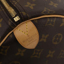 LOUIS VUITTON Monogram Keepall 55 Boston Bag M41424 LV Auth 198998V-18