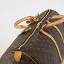 LOUIS VUITTON Monogram Keepall 55 Boston Bag M41424 LV Auth 198998V-6