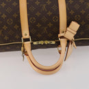 LOUIS VUITTON Monogram Keepall 55 Boston Bag M41424 LV Auth 198998V-7