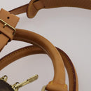 LOUIS VUITTON Monogram Keepall Bandouliere 60 Boston Bag M41412 LV Auth 198999V-10