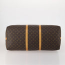 LOUIS VUITTON Monogram Keepall Bandouliere 60 Boston Bag M41412 LV Auth 198999V-11