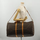 LOUIS VUITTON Monogram Keepall Bandouliere 60 Boston Bag M41412 LV Auth 198999V-25