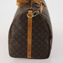 LOUIS VUITTON Monogram Keepall Bandouliere 60 Boston Bag M41412 LV Auth 198999V-4