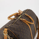 LOUIS VUITTON Monogram Keepall Bandouliere 60 Boston Bag M41412 LV Auth 198999V-6