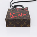 LOUIS VUITTON Monogram Falling in Love Petit Sac Plat 2way M80839 Auth 199000M-5
