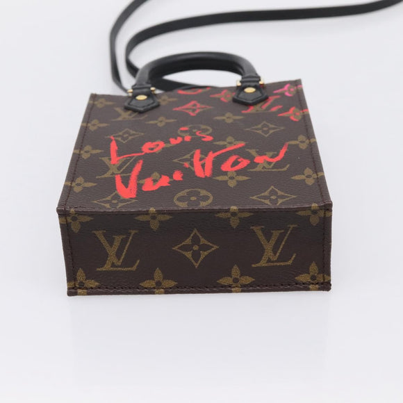 LOUIS VUITTON Monogram Falling in Love Petit Sac Plat 2way M80839 Auth 199000M