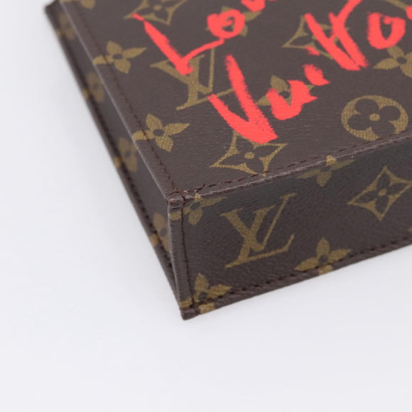 LOUIS VUITTON Monogram Falling in Love Petit Sac Plat 2way M80839 Auth 199000M