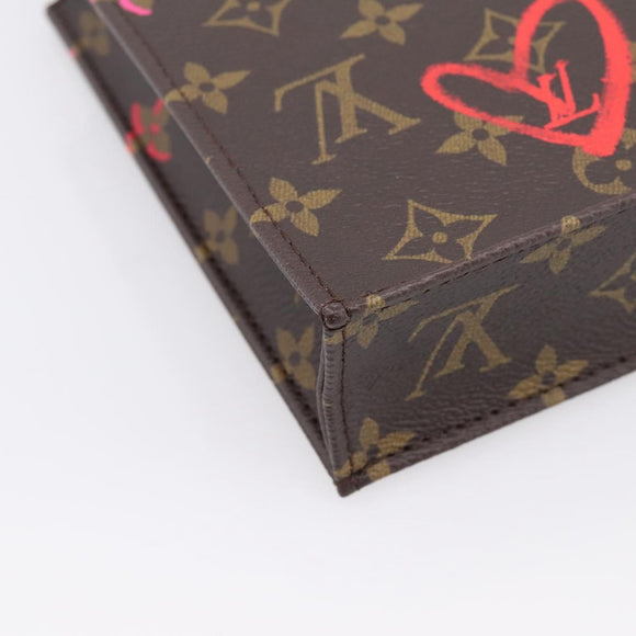 LOUIS VUITTON Monogram Falling in Love Petit Sac Plat 2way M80839 Auth 199000M