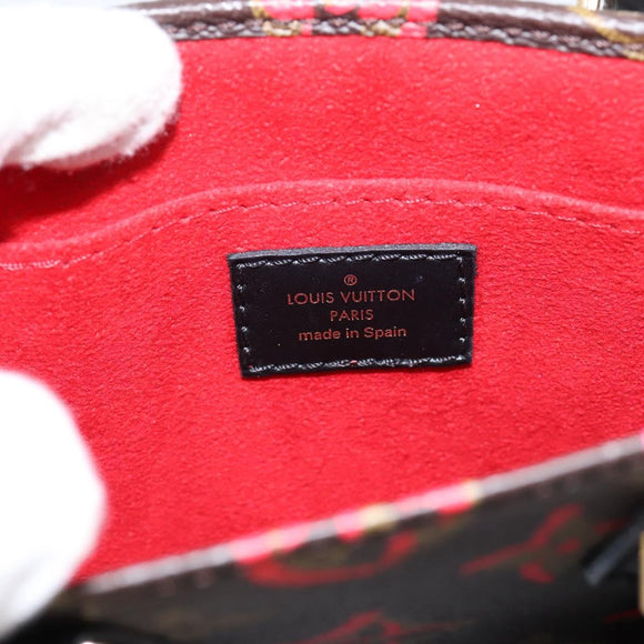 LOUIS VUITTON Monogram Falling in Love Petit Sac Plat 2way M80839 Auth 199000M