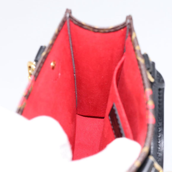 LOUIS VUITTON Monogram Falling in Love Petit Sac Plat 2way M80839 Auth 199000M