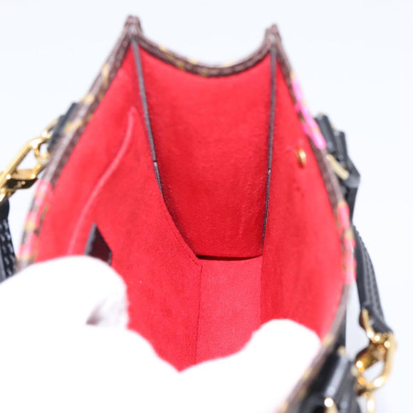LOUIS VUITTON Monogram Falling in Love Petit Sac Plat 2way M80839 Auth 199000M