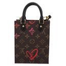 LOUIS VUITTON Monogram Falling in Love Petit Sac Plat 2way M80839 Auth 199000M-2