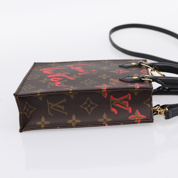 LOUIS VUITTON Monogram Falling in Love Petit Sac Plat 2way M80839 Auth 199000M