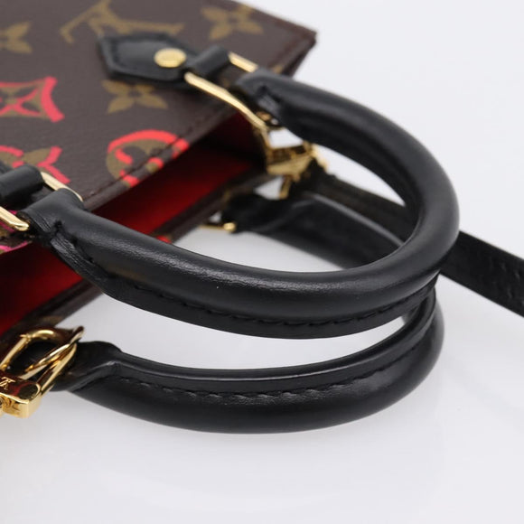 LOUIS VUITTON Monogram Falling in Love Petit Sac Plat 2way M80839 Auth 199000M