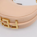 FENDI Nano Fendigraphy Hand Bag Leather Pink Gold Tone 7AS089 Auth 199003M-15