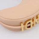 FENDI Nano Fendigraphy Hand Bag Leather Pink Gold Tone 7AS089 Auth 199003M-16