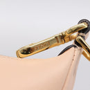 FENDI Nano Fendigraphy Hand Bag Leather Pink Gold Tone 7AS089 Auth 199003M-9