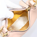 FENDI Nano Fendigraphy Hand Bag Leather Pink Gold Tone 7AS089 Auth 199003M-10