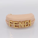 FENDI Nano Fendigraphy Hand Bag Leather Pink Gold Tone 7AS089 Auth 199003M-6