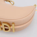 FENDI Nano Fendigraphy Hand Bag Leather Pink Gold Tone 7AS089 Auth 199003M-7
