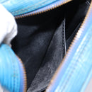 LOUIS VUITTON Epi Danube Shoulder Bag Blue M45635 LV Auth 199004-21