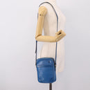 LOUIS VUITTON Epi Danube Shoulder Bag Blue M45635 LV Auth 199004-22