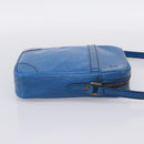 LOUIS VUITTON Epi Danube Shoulder Bag Blue M45635 LV Auth 199004-4