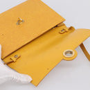 LOUIS VUITTON Epi Pochette Arche Shoulder Bag Yellow M52579 LV Auth 199007-9
