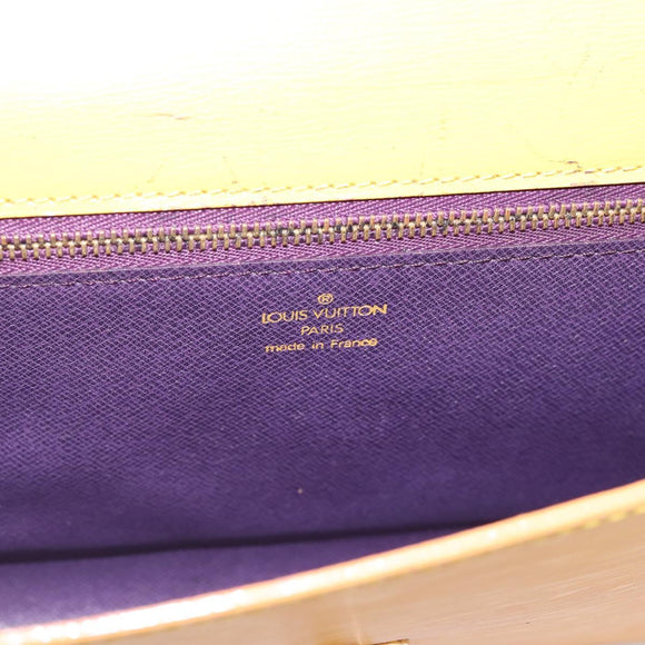 LOUIS VUITTON Epi Pochette Arche Shoulder Bag Yellow M52579 LV Auth 199007