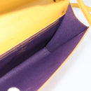 LOUIS VUITTON Epi Pochette Arche Shoulder Bag Yellow M52579 LV Auth 199007-20