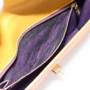 LOUIS VUITTON Epi Pochette Arche Shoulder Bag Yellow M52579 LV Auth 199007-11