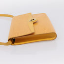 LOUIS VUITTON Epi Pochette Arche Shoulder Bag Yellow M52579 LV Auth 199007-3