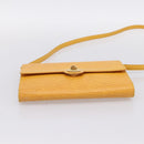 LOUIS VUITTON Epi Pochette Arche Shoulder Bag Yellow M52579 LV Auth 199007-5