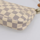 LOUIS VUITTON Damier Azur Pochette Accessoires Pouch N51986 LV Auth 199008-14