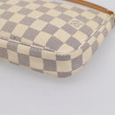 LOUIS VUITTON Damier Azur Pochette Accessoires Pouch N51986 LV Auth 199008-16