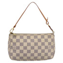 LOUIS VUITTON Damier Azur Pochette Accessoires Pouch N51986 LV Auth 199008-13