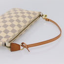 LOUIS VUITTON Damier Azur Pochette Accessoires Pouch N51986 LV Auth 199008-7