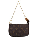 LOUIS VUITTON Monogram Mini Pochette Accessoires Pouch M58009 LV Auth 199009-13