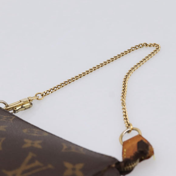 LOUIS VUITTON Monogram Mini Pochette Accessoires Pouch M58009 LV Auth 199009