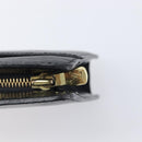 LOUIS VUITTON Epi Pochette Homme Clutch Bag Black M52522 LV Auth 199013-8