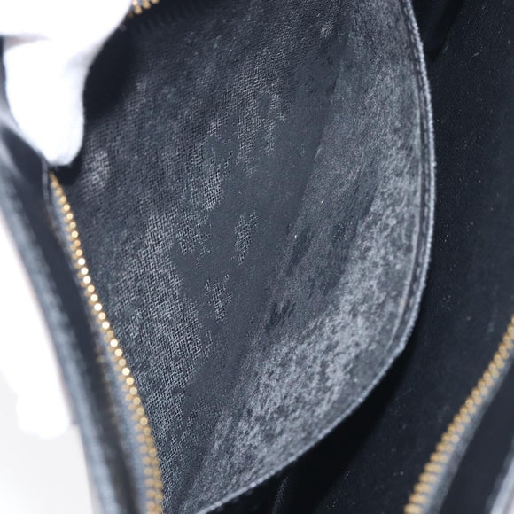 LOUIS VUITTON Epi Pochette Homme Clutch Bag Black M52522 LV Auth 199013