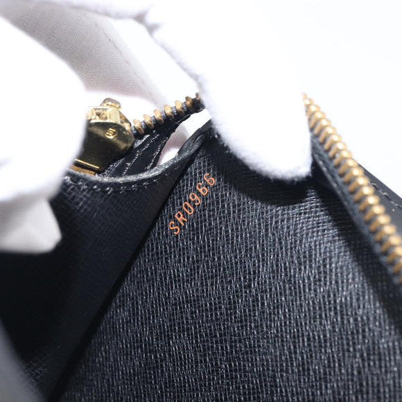 LOUIS VUITTON Epi Pochette Homme Clutch Bag Black M52522 LV Auth 199013