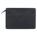LOUIS VUITTON Epi Pochette Homme Clutch Bag Black M52522 LV Auth 199013-2