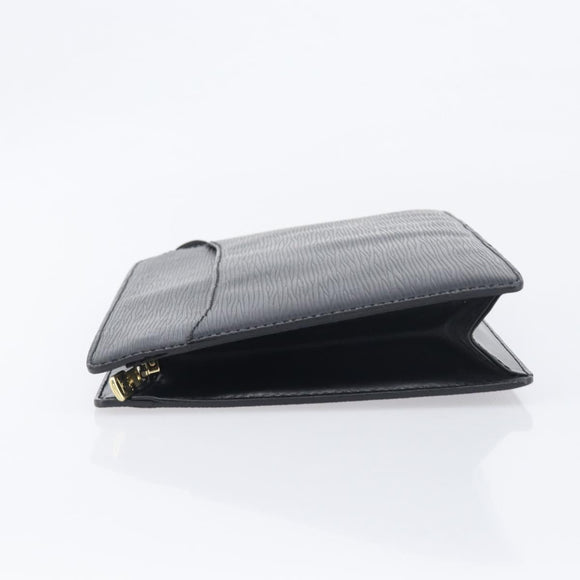 LOUIS VUITTON Epi Pochette Homme Clutch Bag Black M52522 LV Auth 199013
